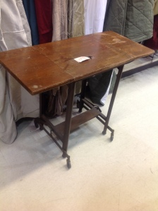 Before: $15 antique table
